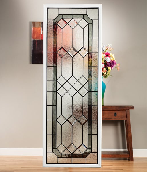 24 X 66 Glass Door Insert With Blinds Glass Door Ideas